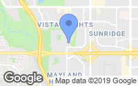 Map of Lake Bonavista, AB