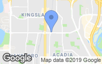 Map of Lake Bonavista, AB