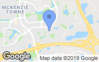 Map of Lake Bonavista, AB