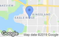 Map of Lake Bonavista, AB