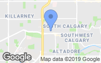Map of Lake Bonavista, AB