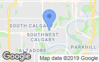 Map of Lake Bonavista, AB