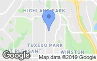 Map of Lake Bonavista, AB