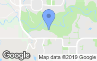 Map of Lake Bonavista, AB