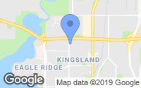 Map of Lake Bonavista, AB