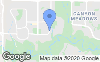 Map of Lake Bonavista, AB