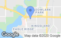 Map of Lake Bonavista, AB