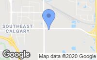 Map of Lake Bonavista, AB