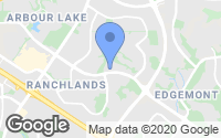 Map of Lake Bonavista, AB