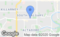Map of Lake Bonavista, AB