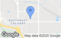 Map of Lake Bonavista, AB