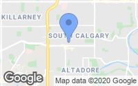 Map of Lake Bonavista, AB